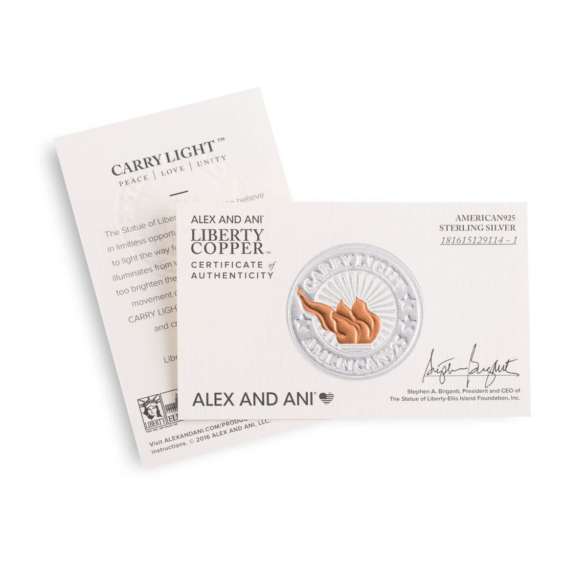 Liberty Copperâ„?Cuff Links, 14kt Gold Center