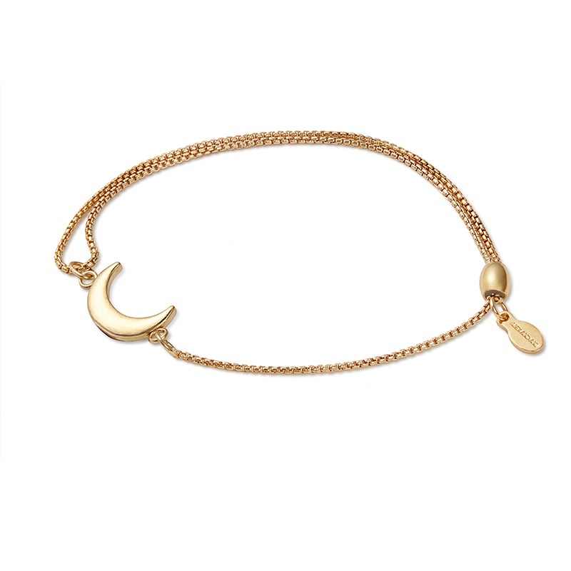 Moon Pull Chain Bracelet