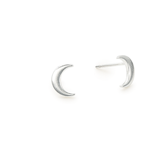 Moon Stud Earrings