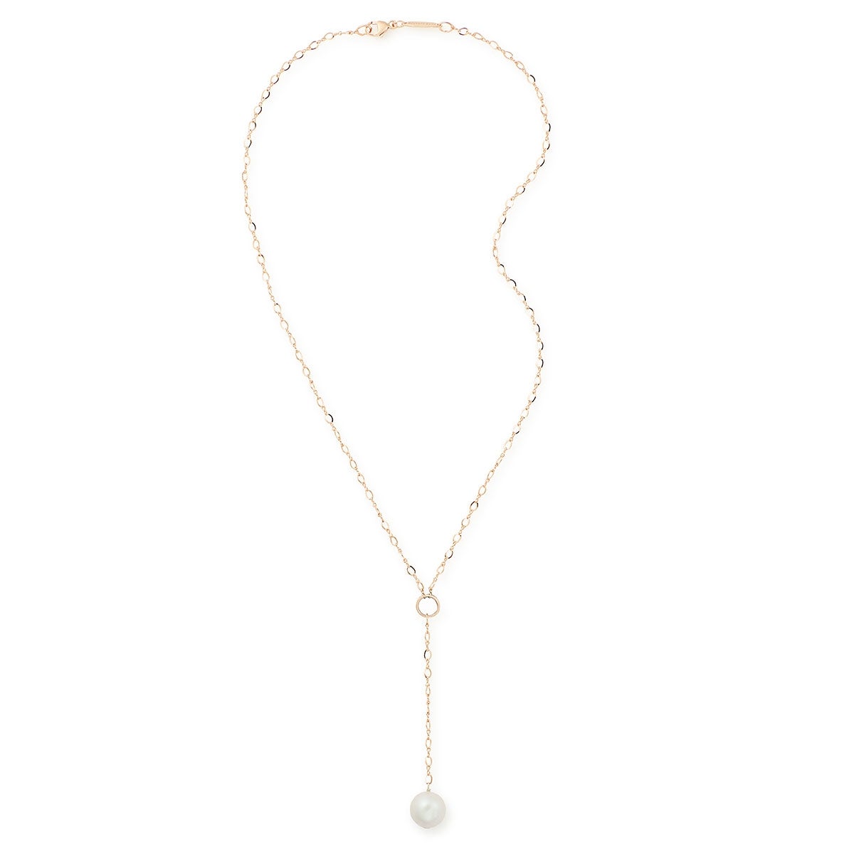 Pearl Lariat Necklace