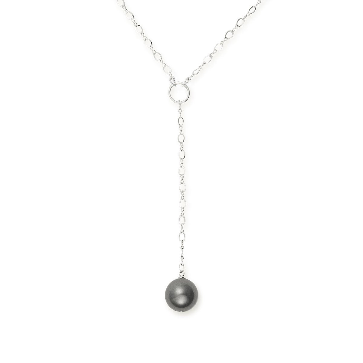 Pearl Lariat Necklace