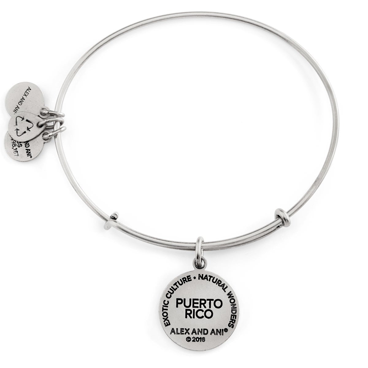Puerto Rico Charm Bangle
