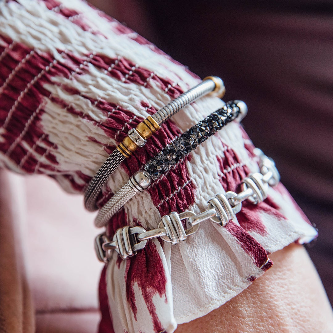 Starlight Mesh Cuff Bracelet