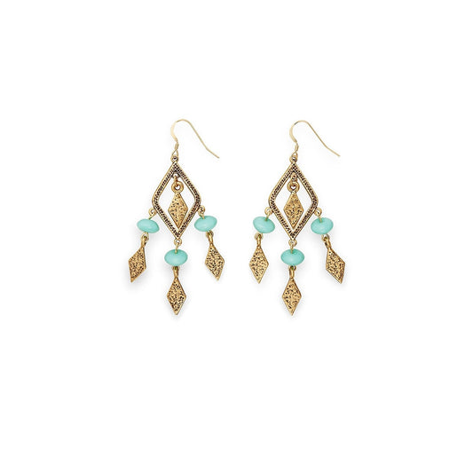Ocean Spearhead Earrings