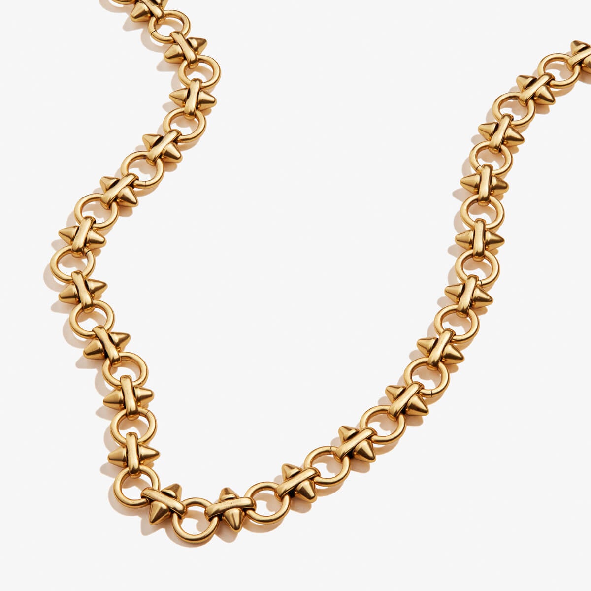 Spear + Circle Magnetic Chain Necklace