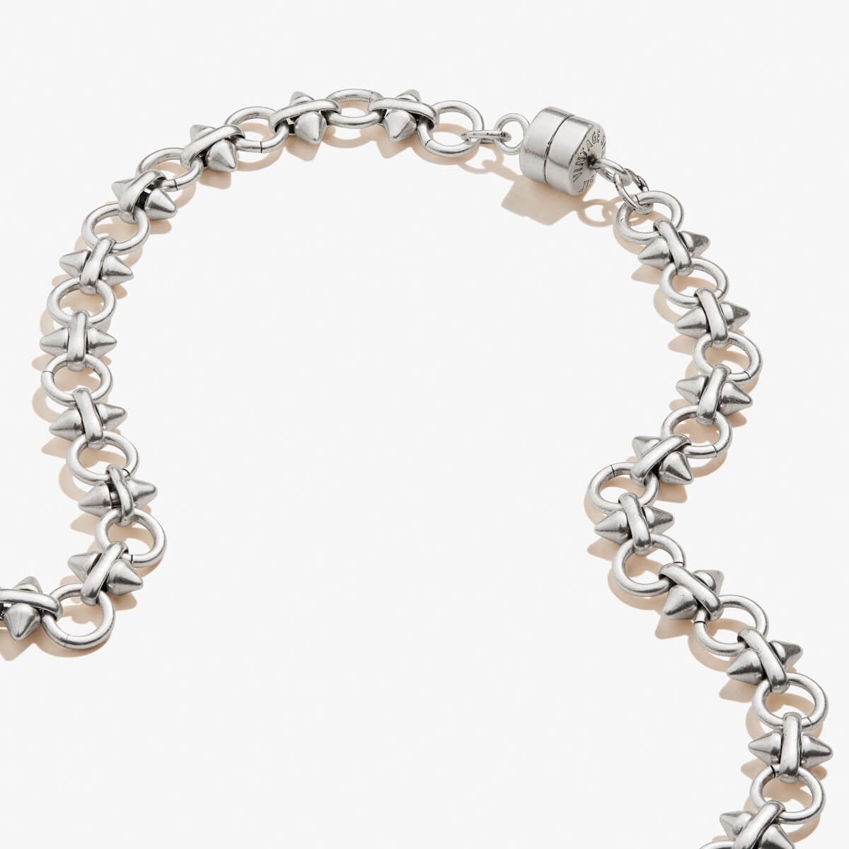 Spear + Circle Magnetic Chain Necklace