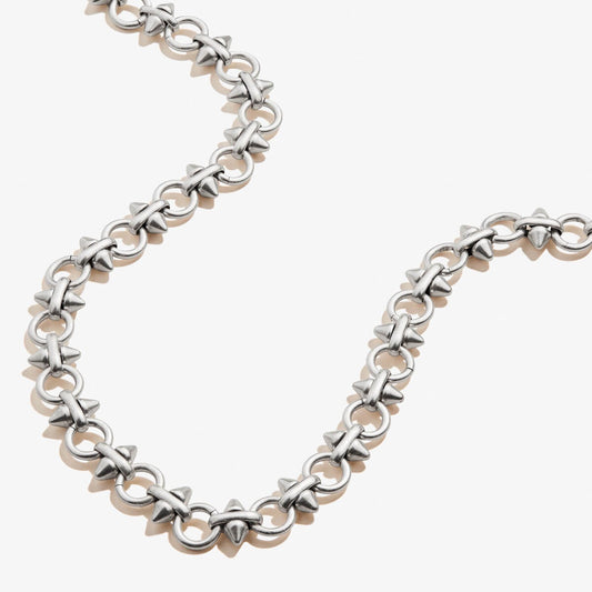 Spear + Circle Magnetic Chain Necklace